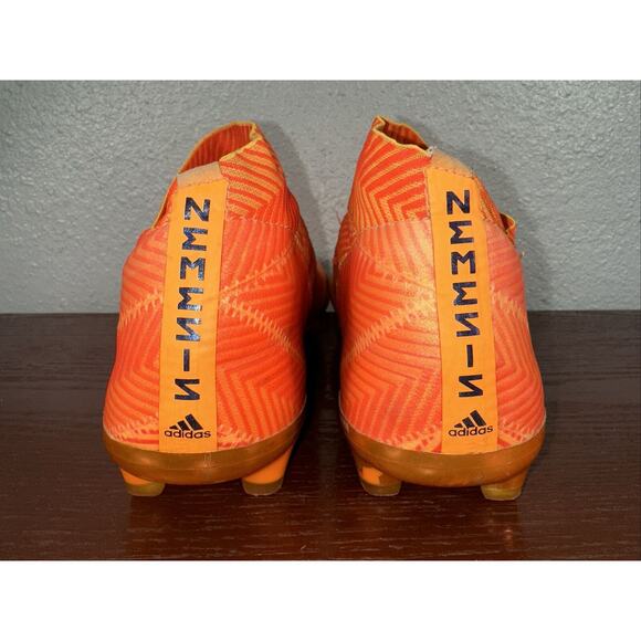 Adidas Nemeziz 18+ FG SAMPLE DA9589 Orange Cleats Men’s Sz 10.5 Football/Soccer main image 12